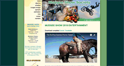 Desktop Screenshot of mudgeeshow.org.au